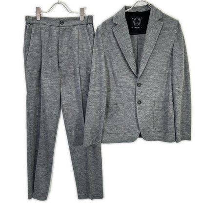 T-JACKET 51BA419J Gray Cotton Blend 2B Blazer Size M