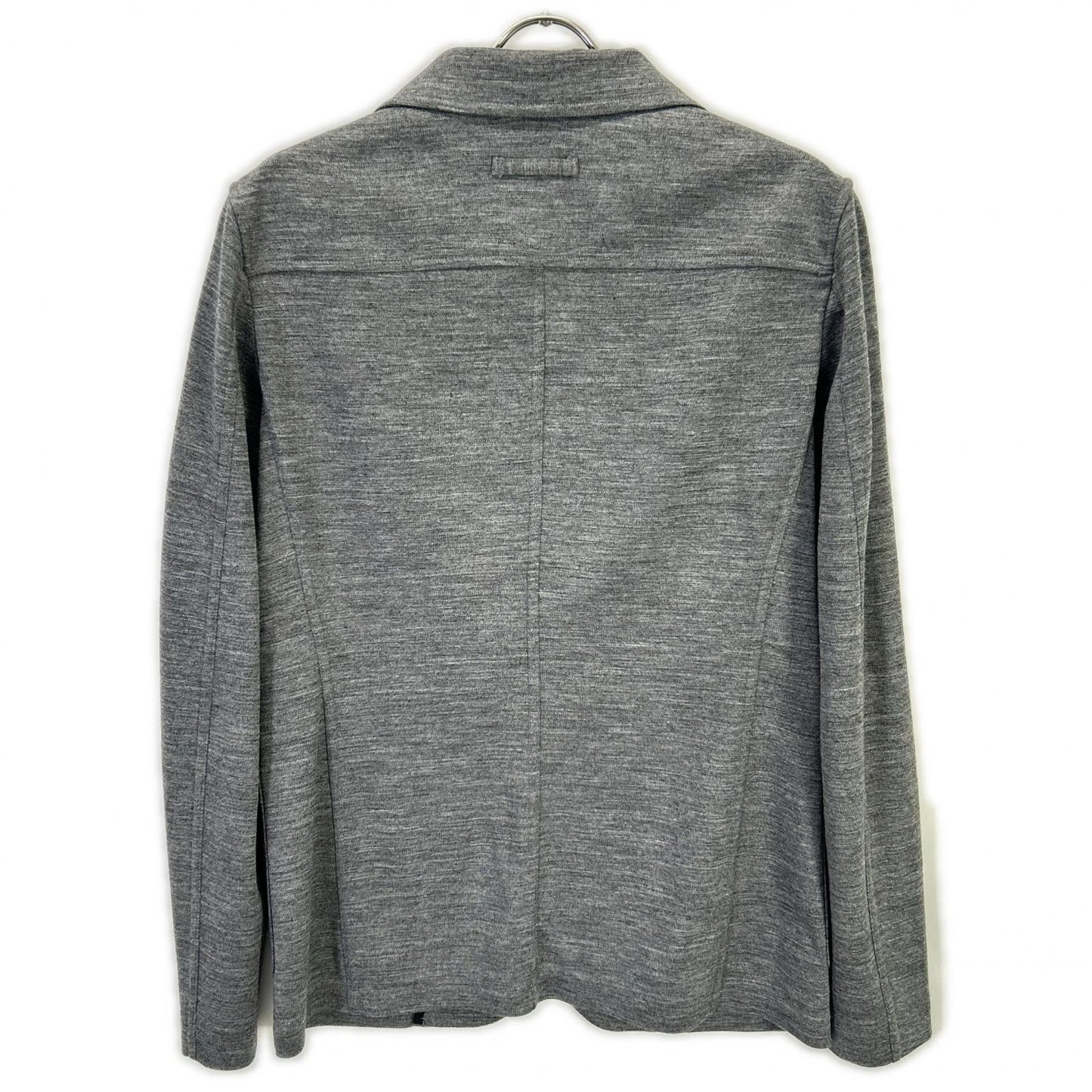 T-JACKET 51BA419J Gray Cotton Blend 2B Blazer Size M