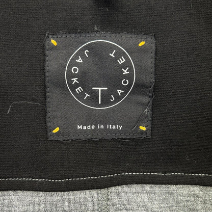 T-JACKET 51BA419J Gray Cotton Blend 2B Blazer Size M