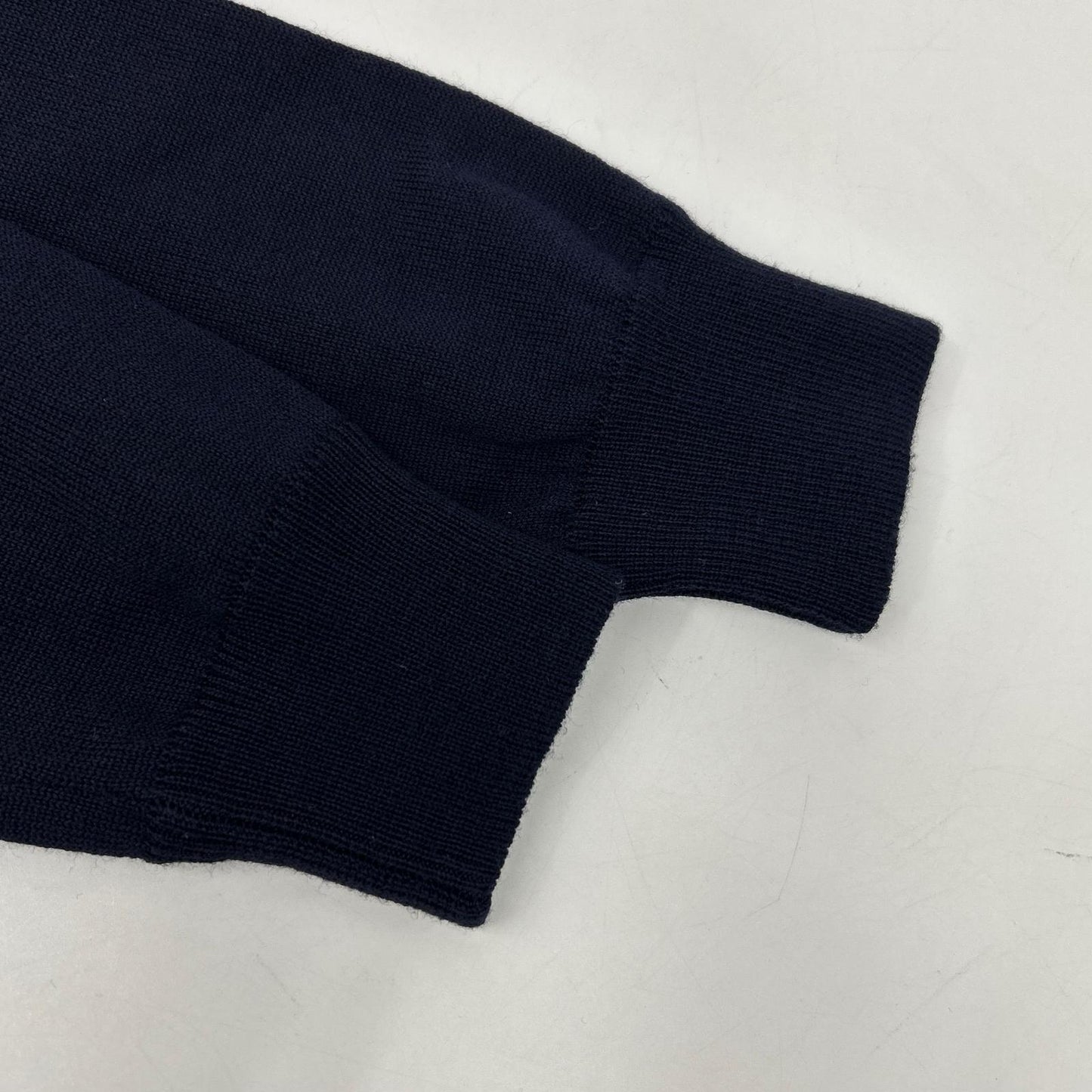 ZANONE 812133 ZY274 Black Virgin Wool Knit Jacket Size 48