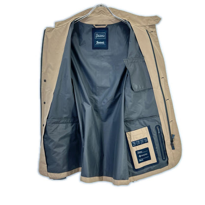 HERNO GA017UL 2019 Laminar 2-Layer Double Zip Coat Size 48