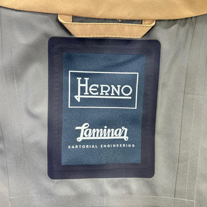 HERNO GA017UL 2019 Laminar 2-Layer Double Zip Coat Size 48