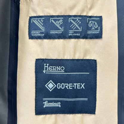 HERNO GA017UL 2019 Laminar 2-Layer Double Zip Coat Size 48