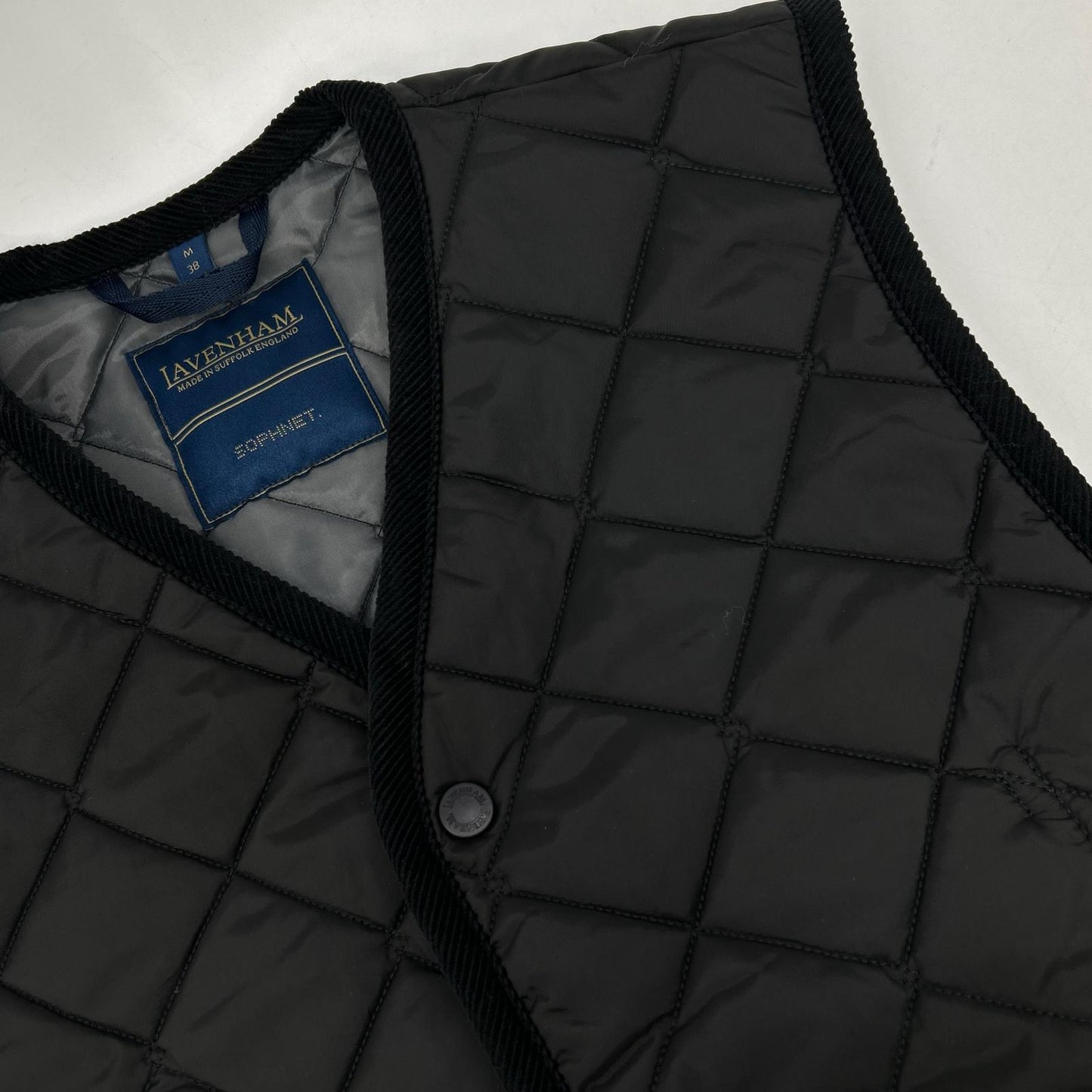 LAVENHAM SOPHNET. LV10056 24AW Quilted Vest Size M/38