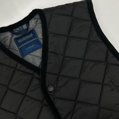 LAVENHAM SOPHNET. LV10056 24AW Quilted Vest Size M/38