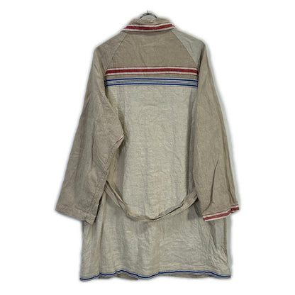 CHANGES Beige Linen MANGELTUCH Coat Size F