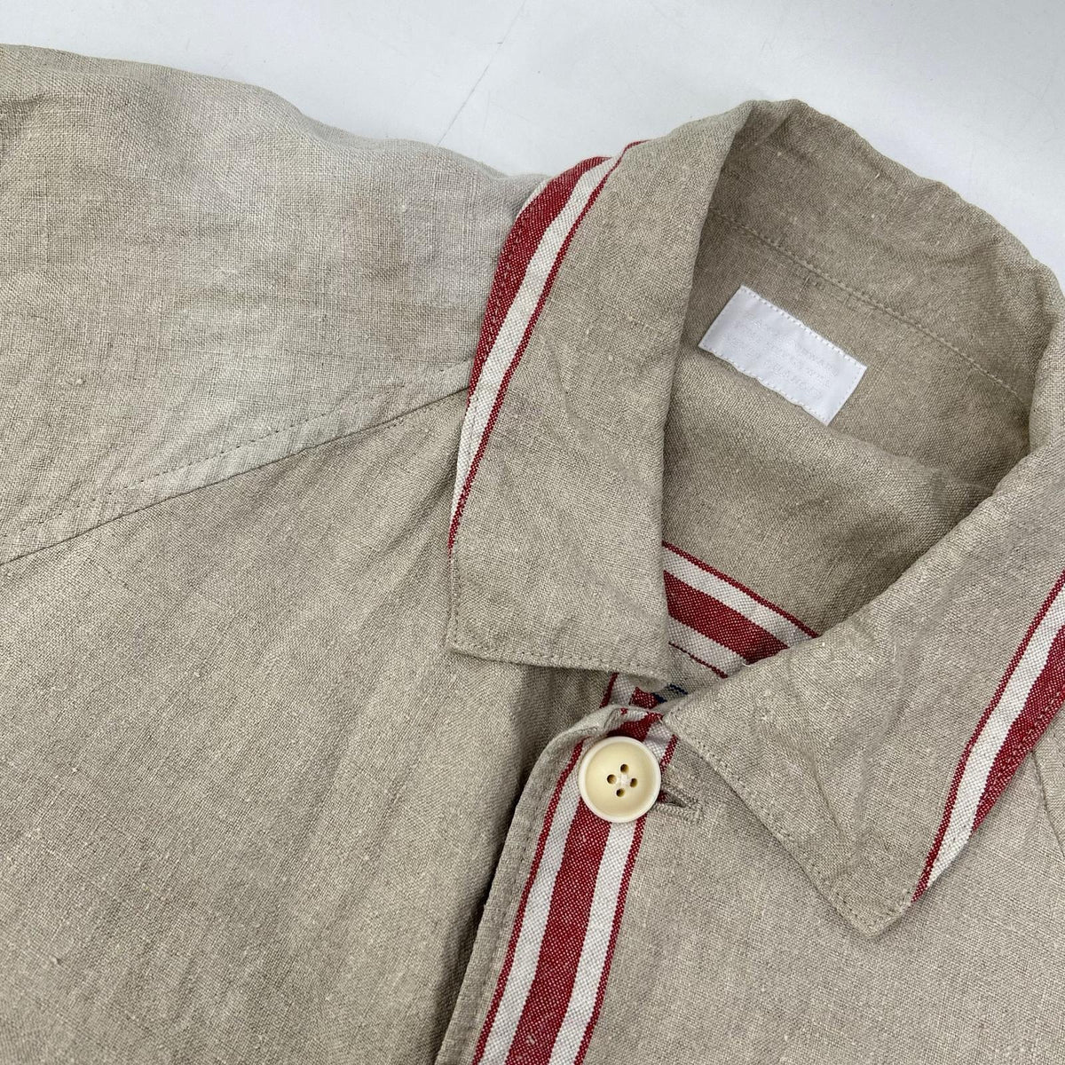 CHANGES Beige Linen MANGELTUCH Coat Size F