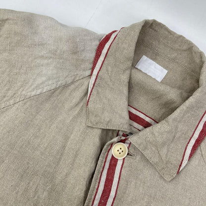 CHANGES Beige Linen MANGELTUCH Coat Size F