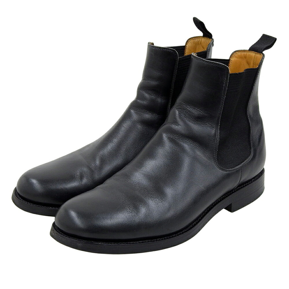 ORIENTAL SHOES Gloster Box Calf Chelsea Boots Black Size 9