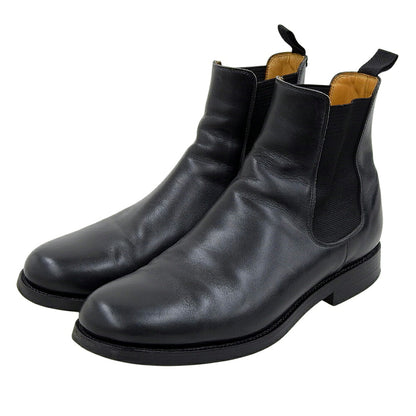 ORIENTAL SHOES Gloster Box Calf Chelsea Boots Black Size 9