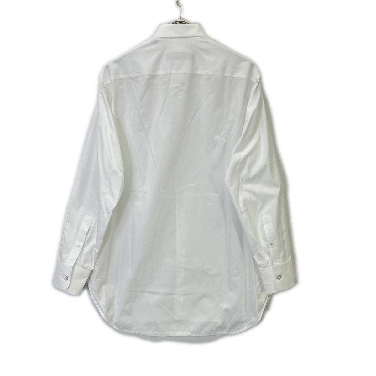 LOUIS VUITTON 17AW Cotton Long Sleeve Shirt White Size M