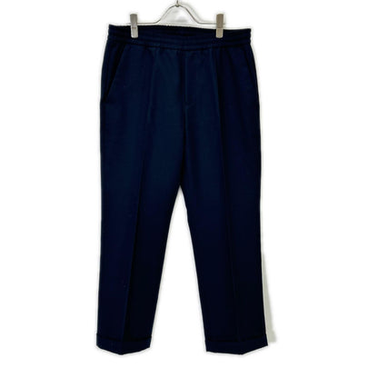 MONCLER 2019 Sportivo Cuffed Polyester Pants Navy Size 48