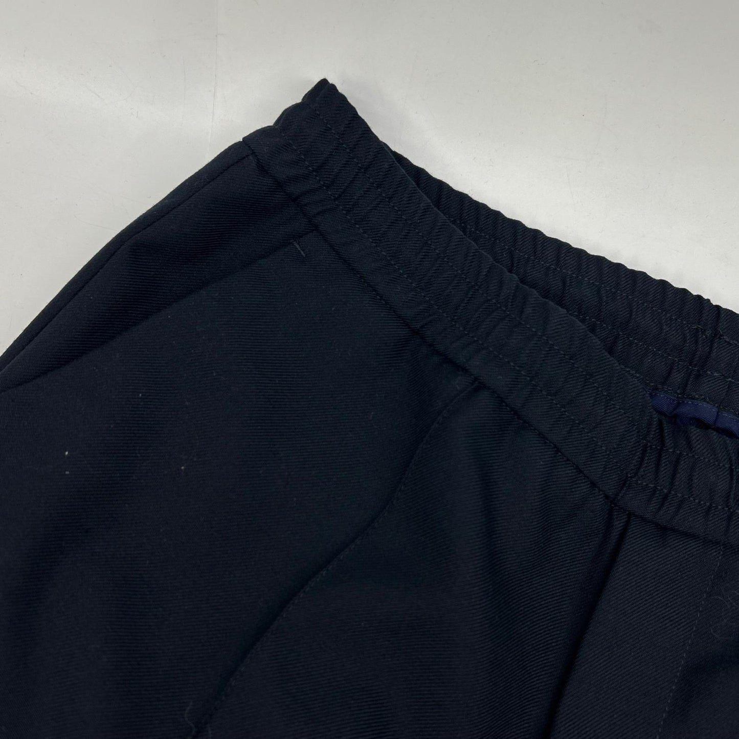 MONCLER 2019 Sportivo Cuffed Polyester Pants Navy Size 48
