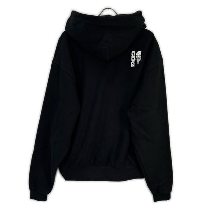 CDG x The North Face Printed Cotton Hoodie Black Size M