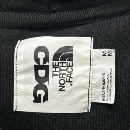 CDG x The North Face Printed Cotton Hoodie Black Size M