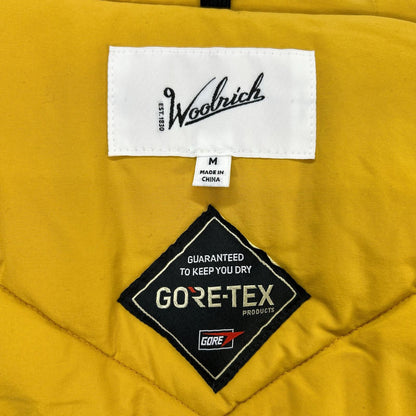 WOOLRICH GORE-TEX 2L New Arctic Parka Olive Brown Jacket Size M