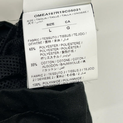 OFF-WHITE Ski Anorak Jacket Black Polyester Size L