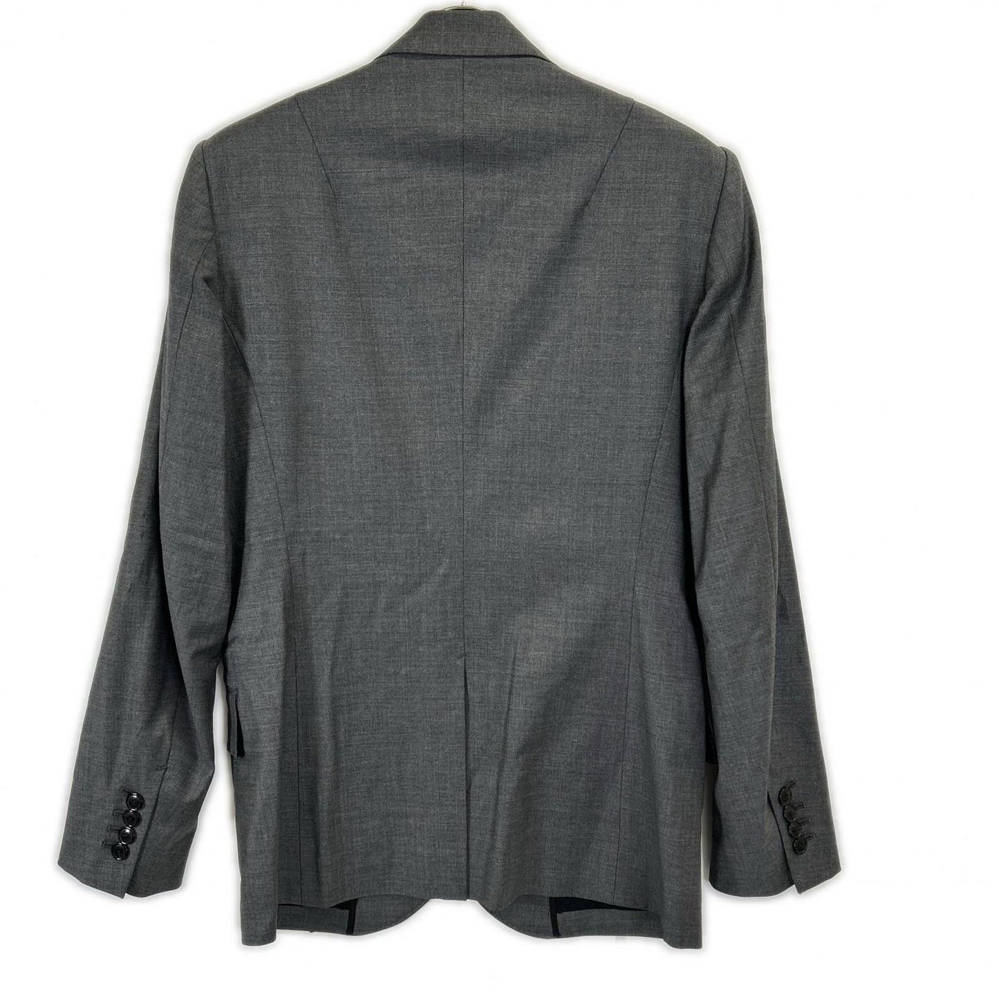 MRB ROYAL Wool 2-Button Tailored Blazer Gray Size IV
