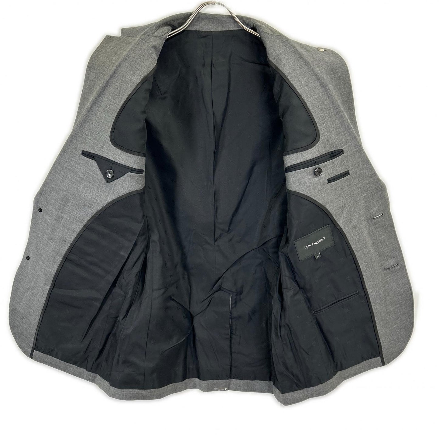 MRB ROYAL Wool 2-Button Tailored Blazer Gray Size IV