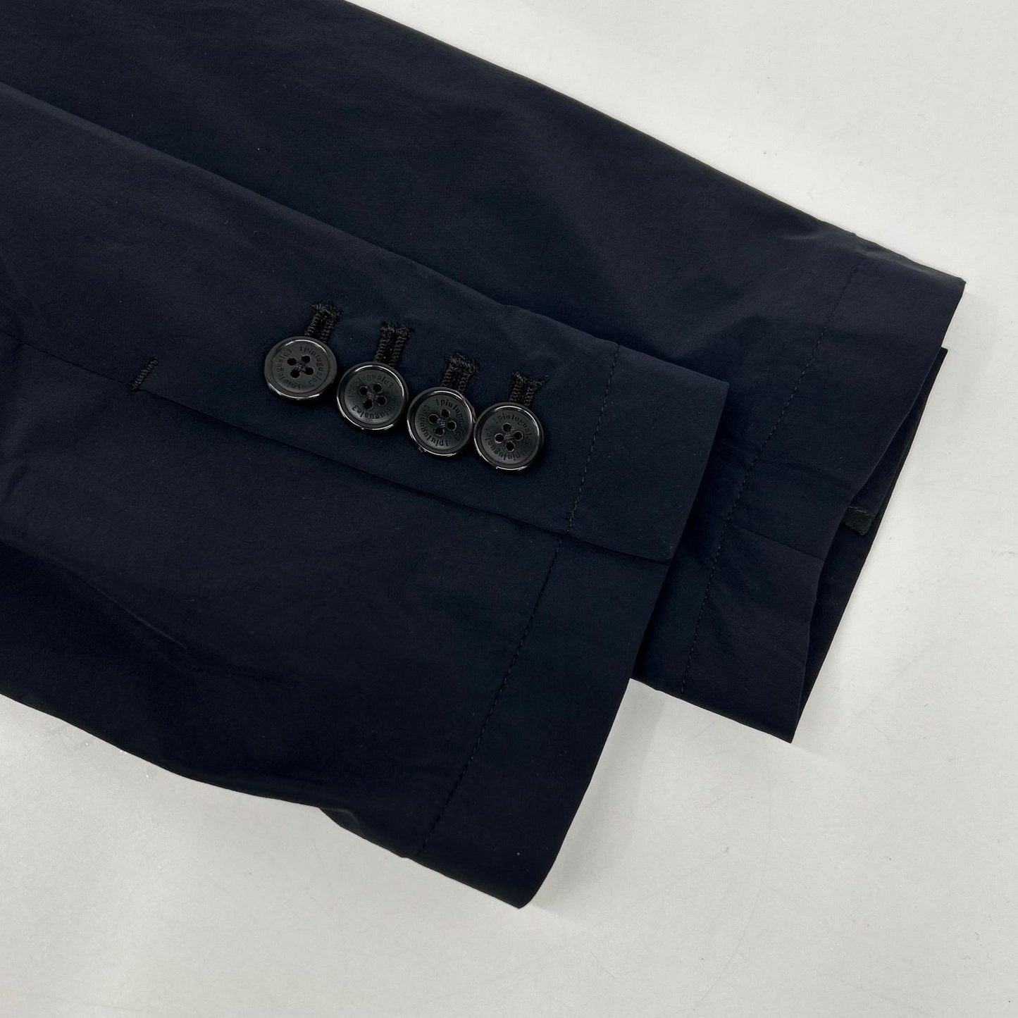 MRB MOBILE Stretch Nylon 2-Button Blazer Black Size IV