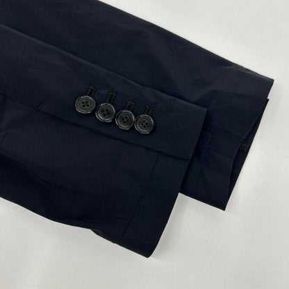 MRB MOBILE Stretch Nylon 2-Button Blazer Black Size IV
