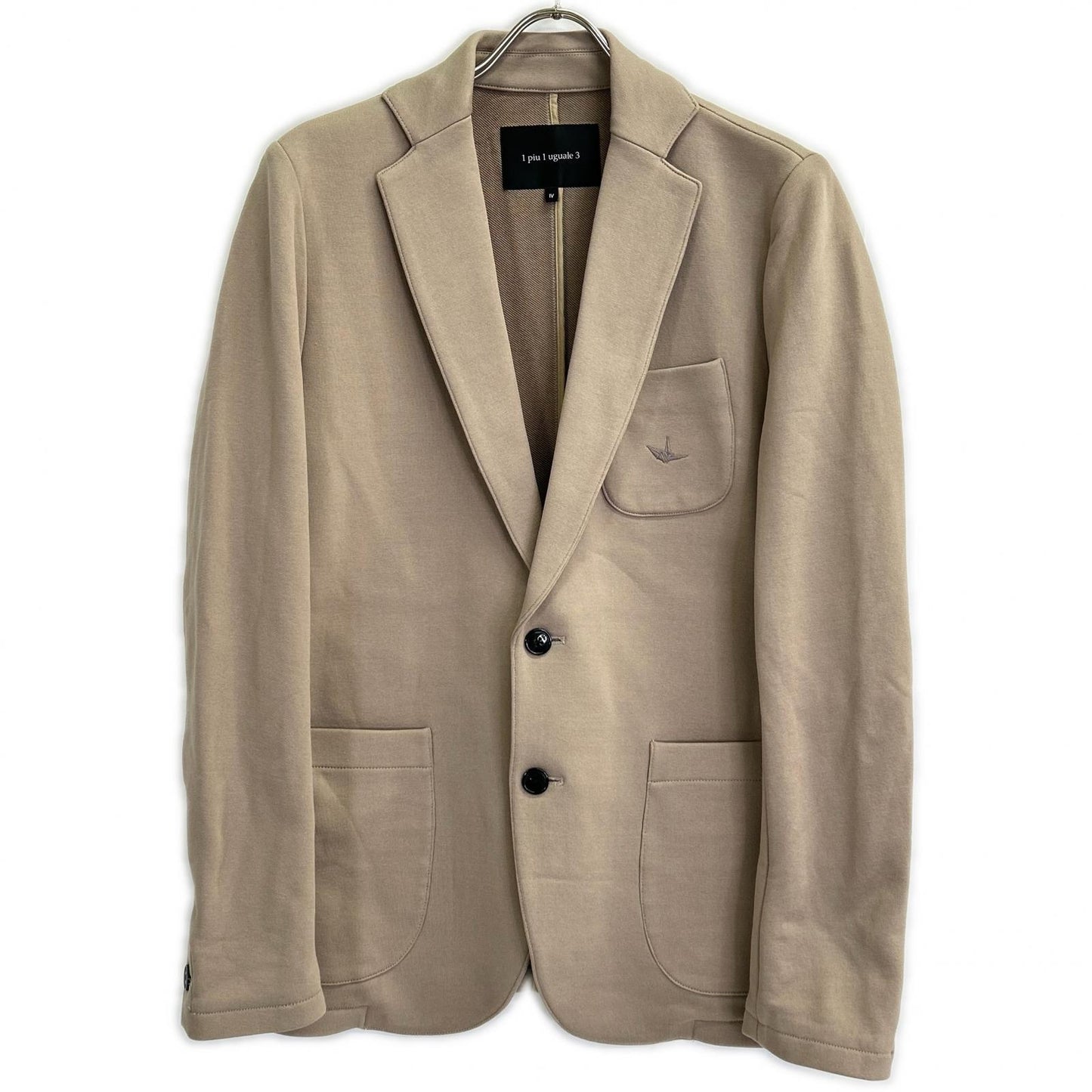 MRB 23SS EASY 2-Button Cotton Tailored Blazer Beige Size IV