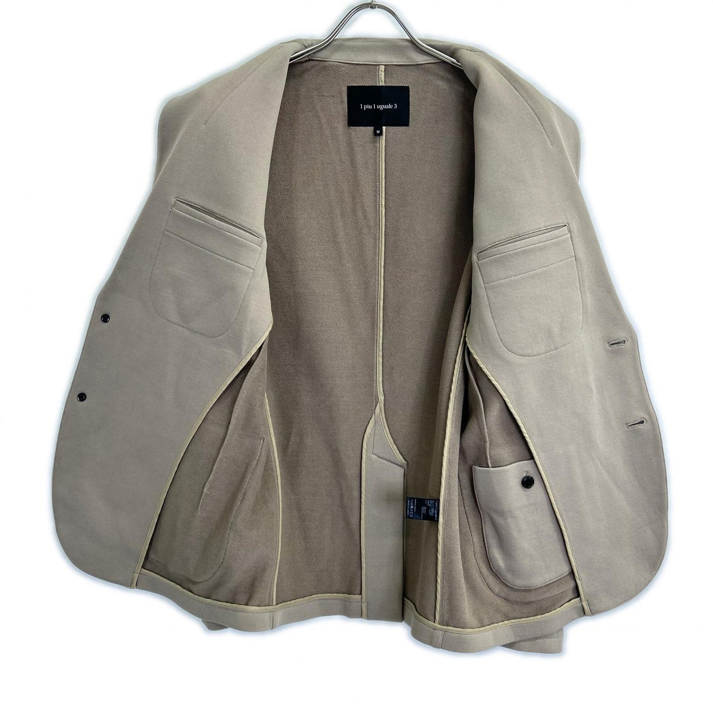 MRB 23SS EASY 2-Button Cotton Tailored Blazer Beige Size IV