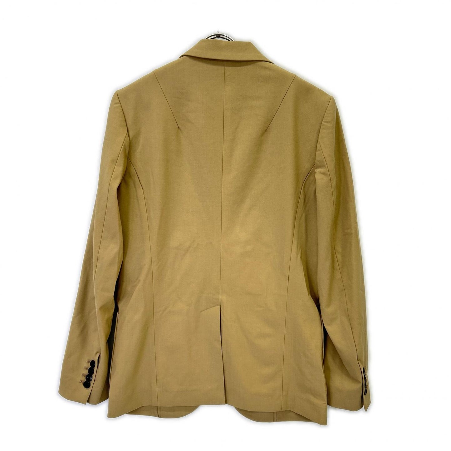 MRB COMFY Wool 2-Button Tailored Blazer Beige Size IV