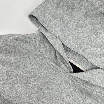 MRB Back Logo Print Cotton Hoodie Gray Size IV