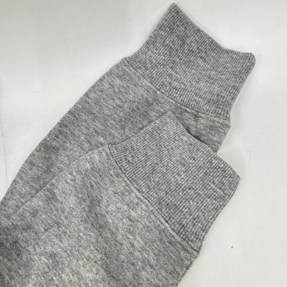 MRB Back Logo Print Cotton Hoodie Gray Size IV