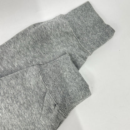 MRB Back Logo Print Cotton Hoodie Gray Size VI