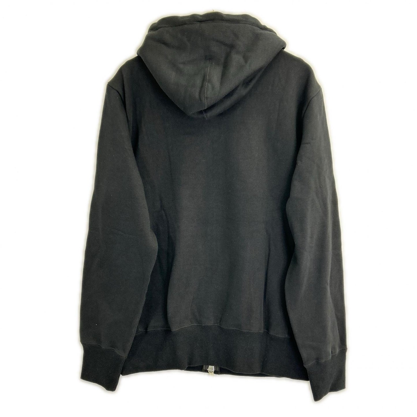 MRB SIC ZIP HOODED Side Rib Knit Jacket Black Size VII