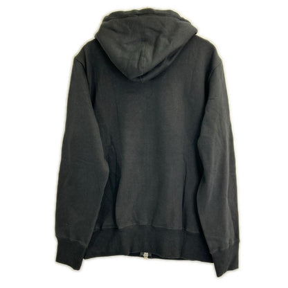 MRB SIC ZIP HOODED Side Rib Knit Jacket Black Size VII