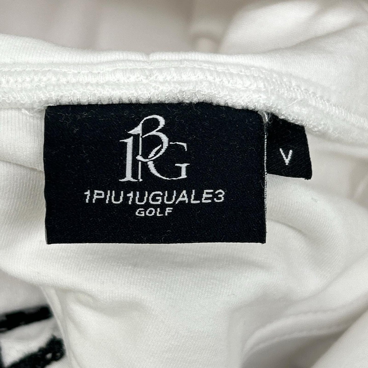 GOLF Big Pullover Back Logo Cotton Hoodie White Size V
