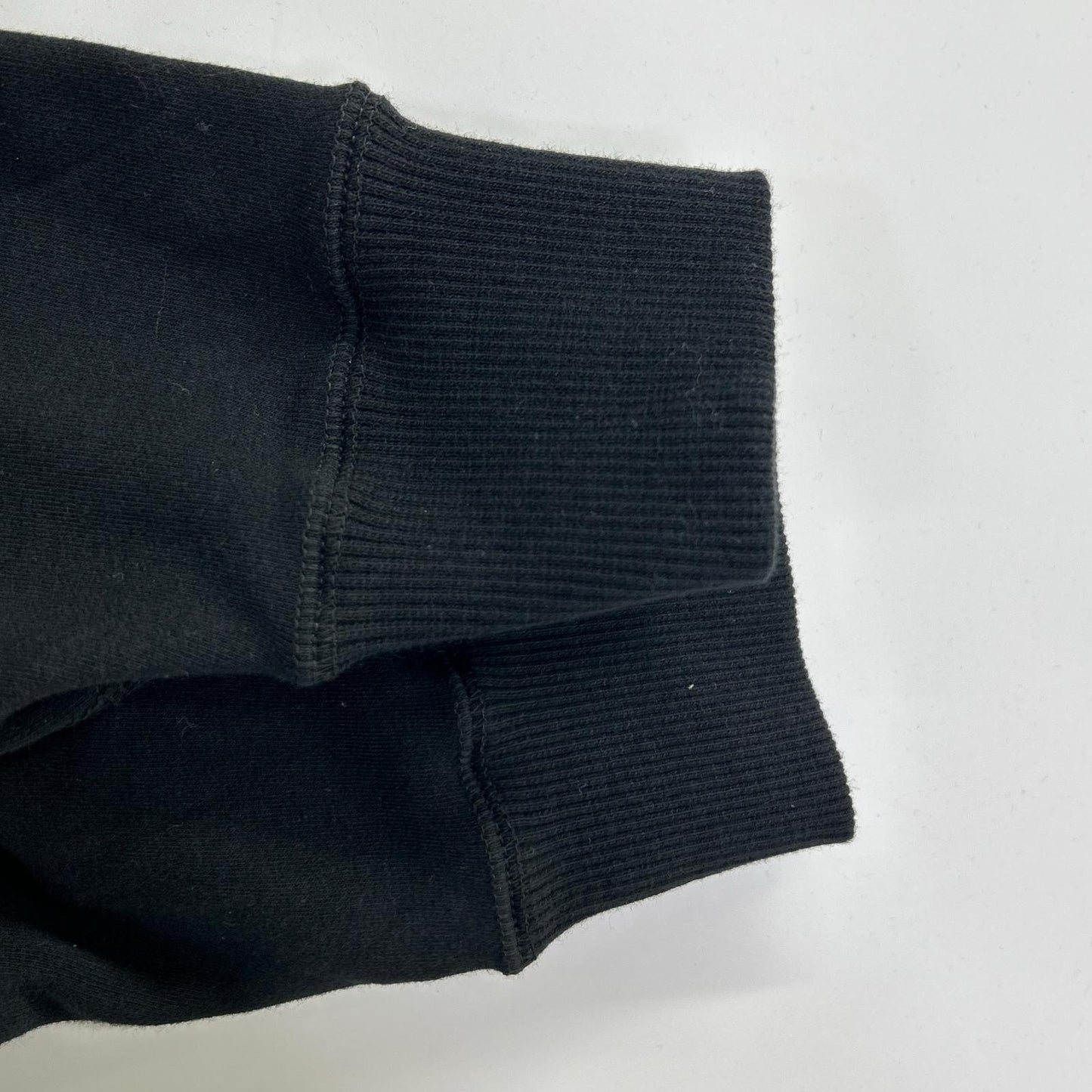 SPORT Classic Sweat Side Zip Pullover Hoodie Black Size IV