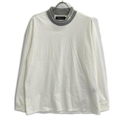 SPORT Comfortable Hybrid Mock Neck T-Shirt White Size IV