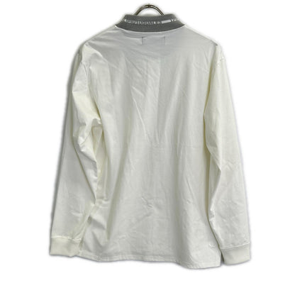 SPORT Comfortable Hybrid Mock Neck T-Shirt White Size IV