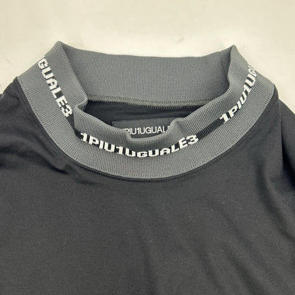 SPORT 24AW Comfortable Hybrid Mock T-Shirt Black Size IV