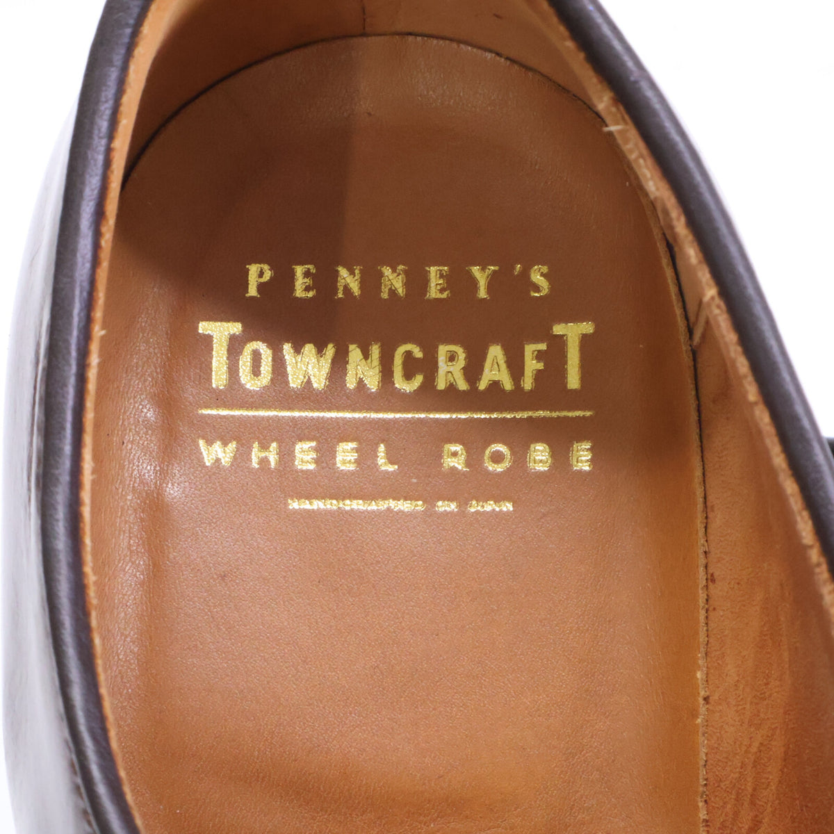 TOWN CRAFT x Wheel Robe Horween Sneakers Brown Size 8D