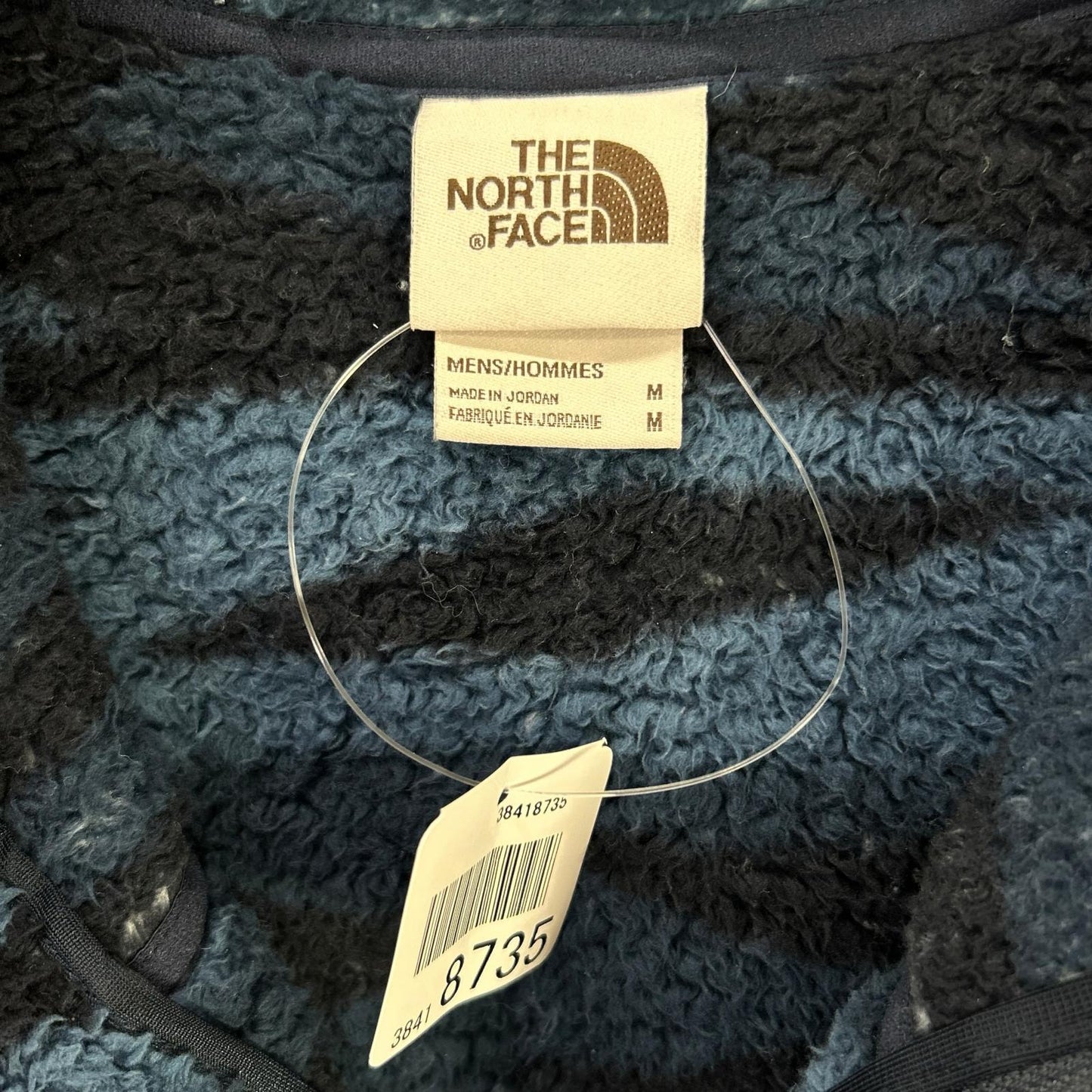 THE NORTH FACE Camp Shear Pullover Fleece Jacket Blue Size M