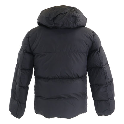 MONCLER MONTCLA Logo Hooded Down Jacket Black Size 0