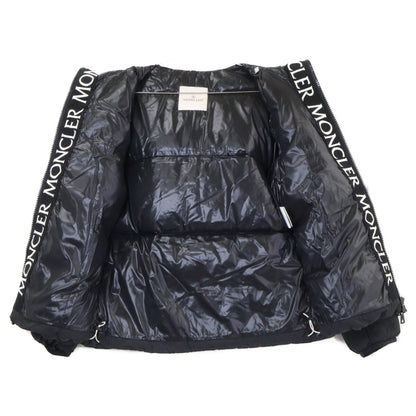 MONCLER MONTCLA Logo Hooded Down Jacket Black Size 0