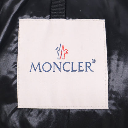 MONCLER MONTCLA Logo Hooded Down Jacket Black Size 0