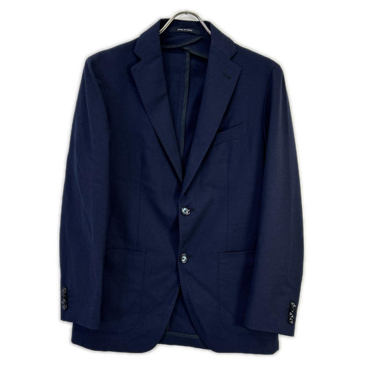 TAGLIATORE Monte Carlo Hopsack Wool 2B Blazer Navy Size 44R