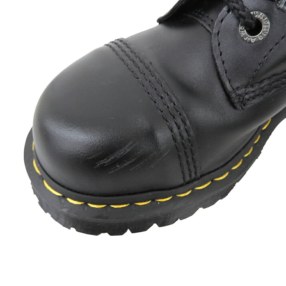 Dr.Martens BXB Steel Toe 10-Hole Boots Black Size 5(UK)