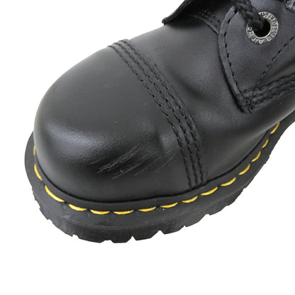 Dr.Martens BXB Steel Toe 10-Hole Boots Black Size 5(UK)
