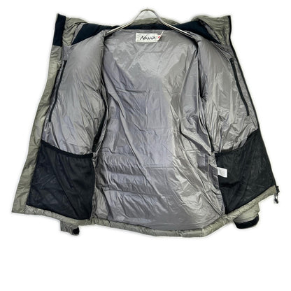NANGA MOONLOID Exclusive Nylon Down Parka Gray Jacket Size M