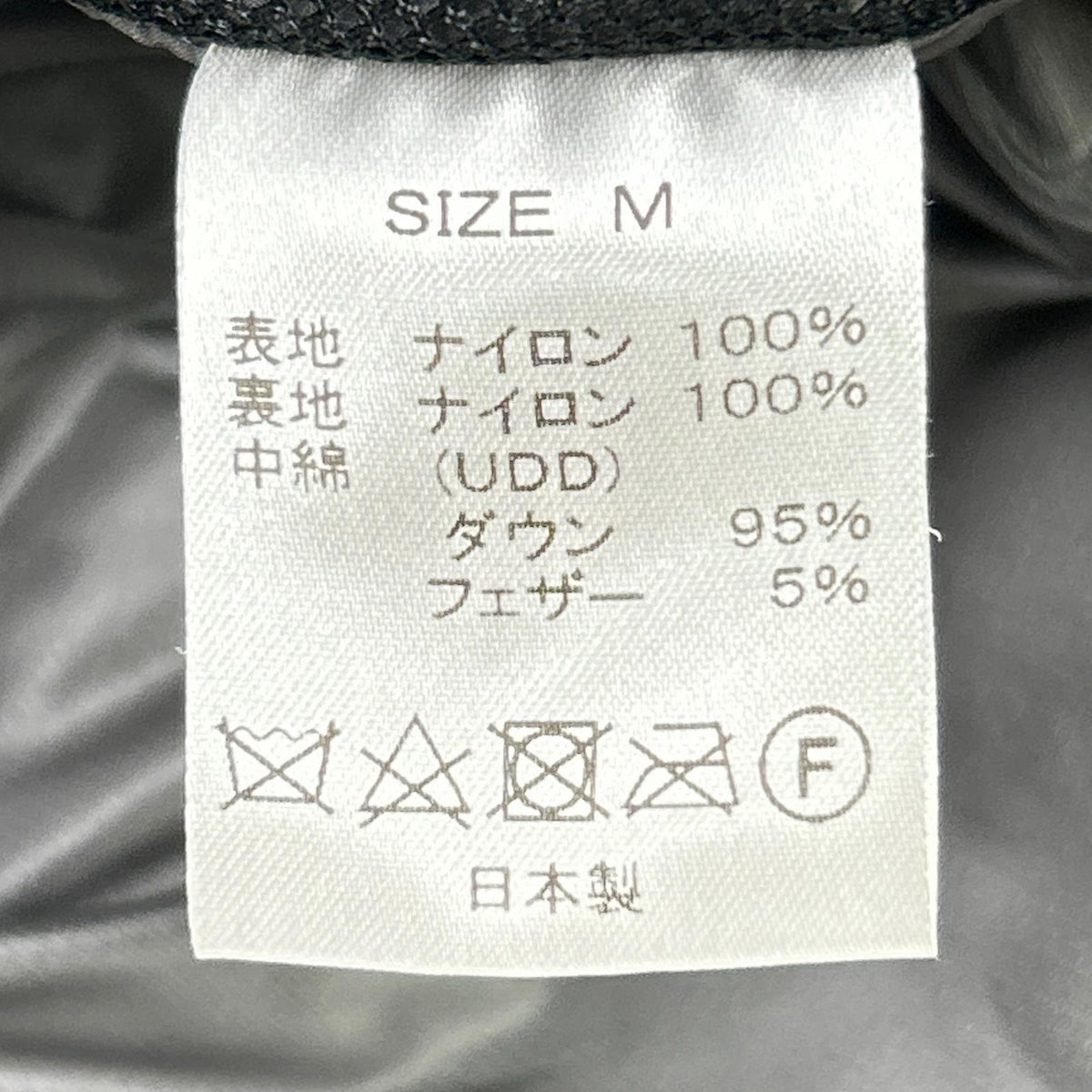 NANGA MOONLOID Exclusive Nylon Down Parka Gray Jacket Size M