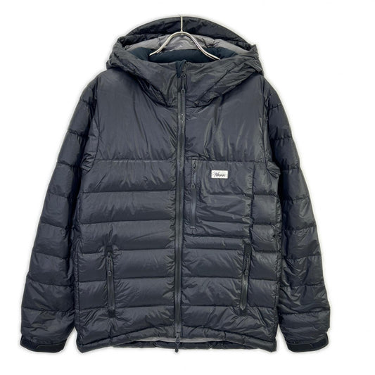 NANGA MOONLOID Exclusive Nylon Down Parka Black Jacket Size M