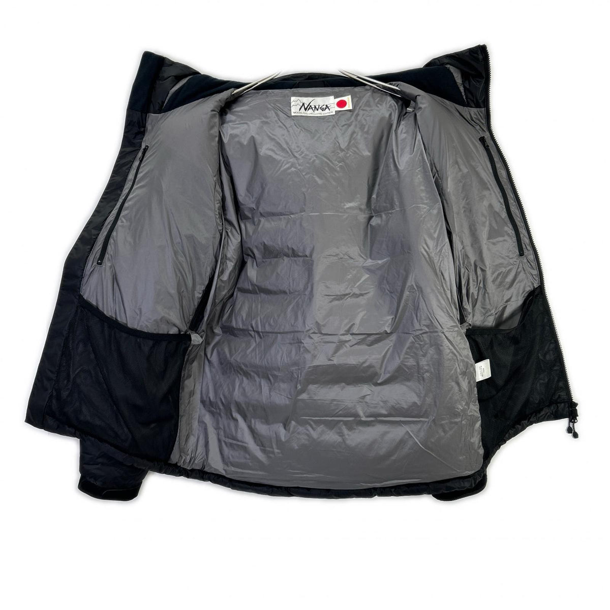 NANGA MOONLOID Exclusive Nylon Down Parka Black Jacket Size M
